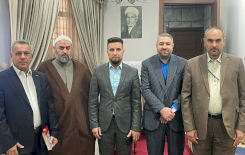 زيارة الى إحدى الأسر الدينية (أسرة المرحوم الشيخ حمود الساعدي)