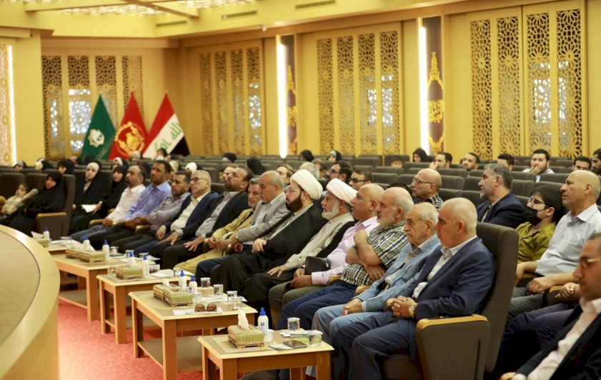 مركز تراث كربلاء يناقش اطروحات السيد حسين الحائري..  تقرير مركز الكفيل للانتج الفني