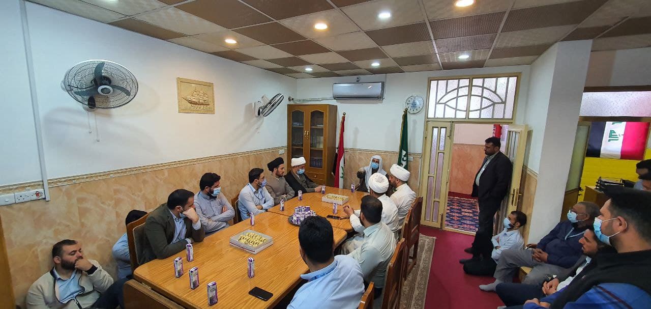 مُنتسِبو مركزِ تُراثِ كربَلاء يُقيمونَ احتفالَهم السَّنويّ بِمناسبةِ النِّصفِ من شَعبان