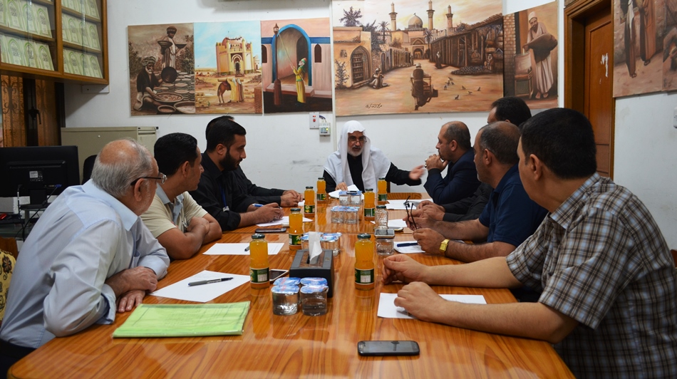 هيأتا مجلة تراث كربلاء الفصلية المحكّمة تعقدان اجتماعهما الدوري