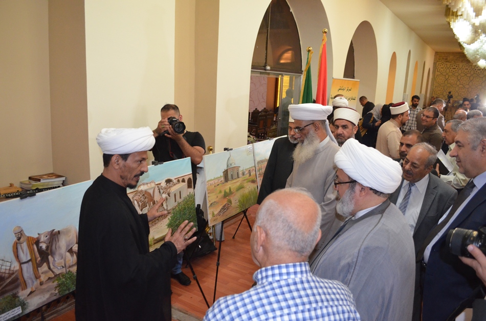مركز تراث كربلاء يقيم معرضاً تراثياً في بيت الحكمة العراقي