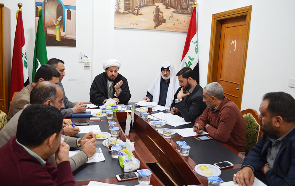 الشيخ الهلالي يترأس الإجتماع الدوري لمجلة تراث كربلاء الفصليّة المحكّمة