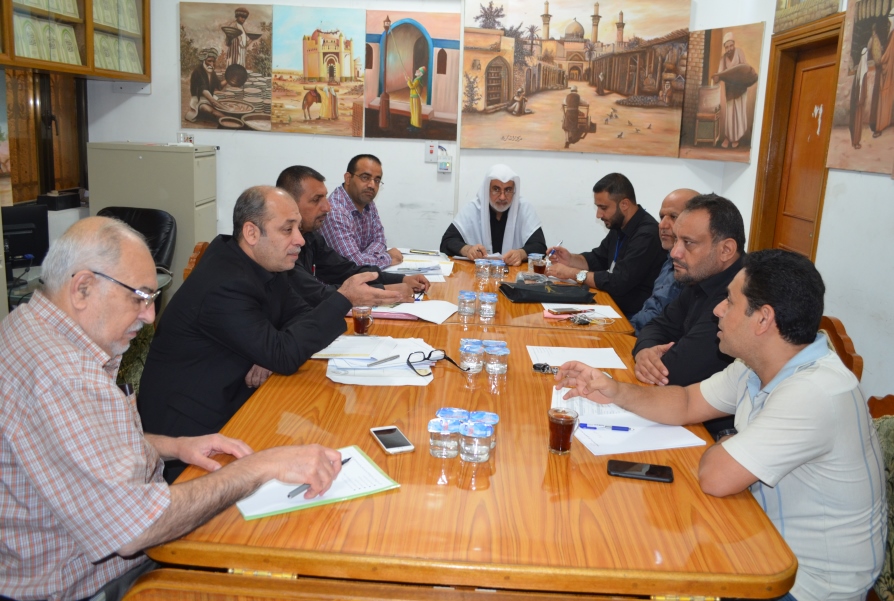 هيأتا مجلة تراث كربلاء الفصليّة المحكّمة تعقدان اجتماعهما الدوري