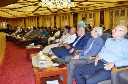 الندوة  الشهرية السابعة عشـرة  لمركز تراث كربلاء التي أقيمت في الساعة العاشرة من صباح يوم الجمعة الموافق  22 /7 / 2016 وذلك على قاعة الإمام الحسن-عليه السلام-