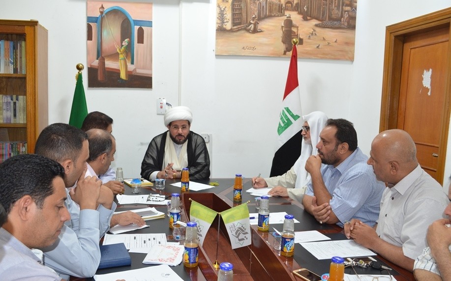 الهيأتان الاستشارية والتحريرية لمجلة تراث كربلاء الفصلية المحكّمة تعقدان اجتماعهما الدوري