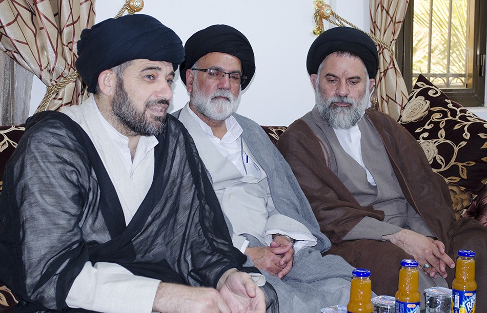 وفدٌ من مكتب سماحة السيد صادق الشيرازي في قم المقدَّسة يزور مركز تراث كربلاء