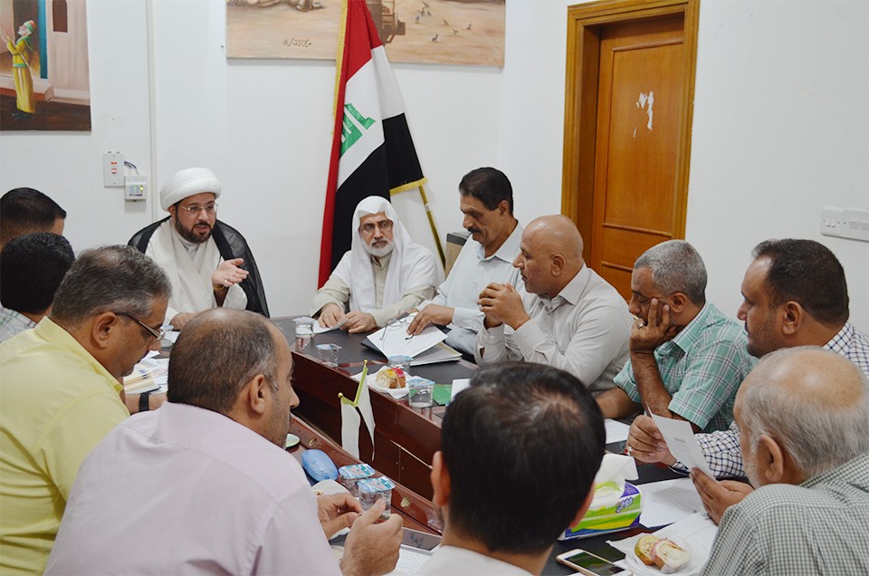 هيأتا مجلة تراث كربلاء الفصليّة المحكّمة تعقدان اجتماعهما الدوري