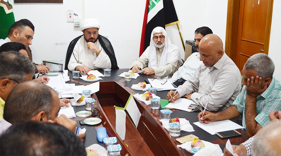 هيأتا مجلة تراث كربلاء الفصليّة المحكّمة تعقدان اجتماعهما الدوري