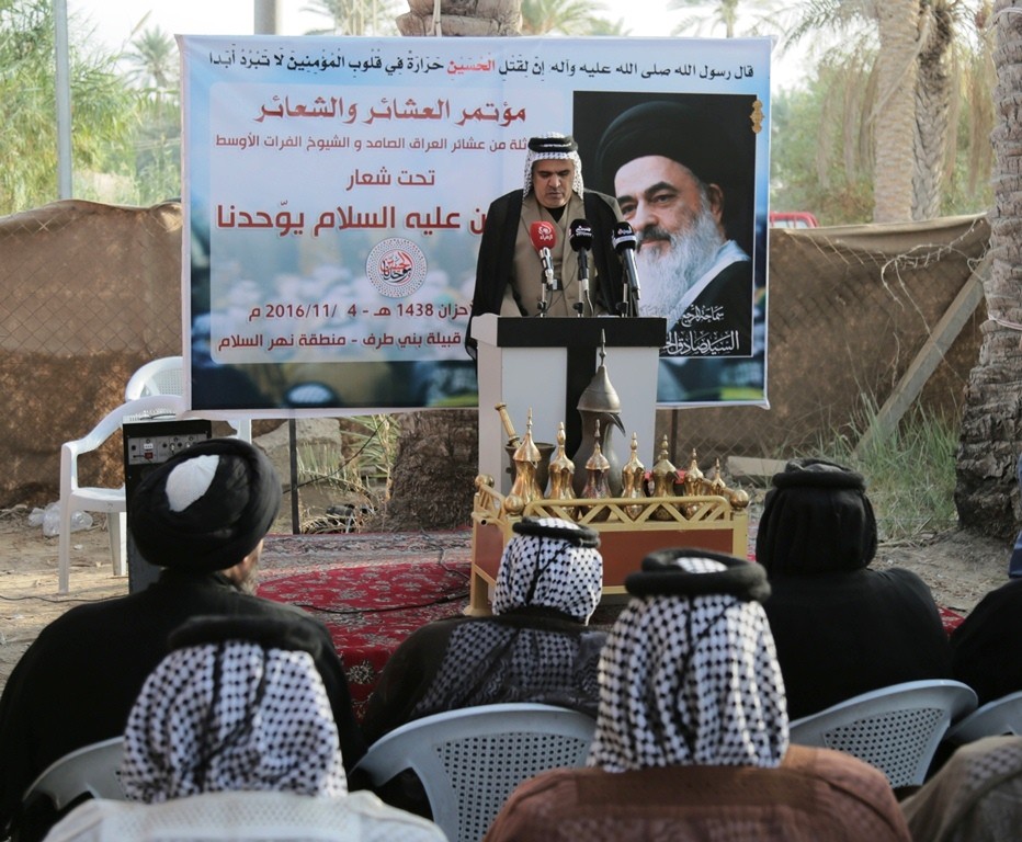 مركز تراث كربلاء يشارك في مؤتمر العشائر و الشعائر