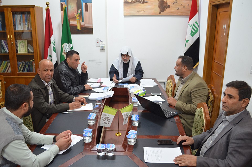 هيأتا مجلة تراث كربلاء الفصلية المحكّمة تعقدان اجتماعهما الدوري