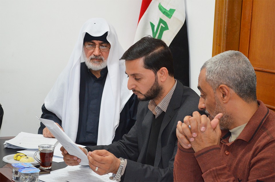 الشيخ الهلالي يترأس الإجتماع الدوري لمجلة تراث كربلاء الفصليّة المحكّمة