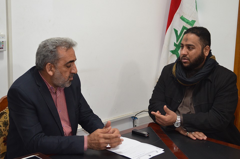 مركز تراث كربلاء يوثق شعراء ورواديد المنبر الحسيني في مدينة كربلاء المقدسة