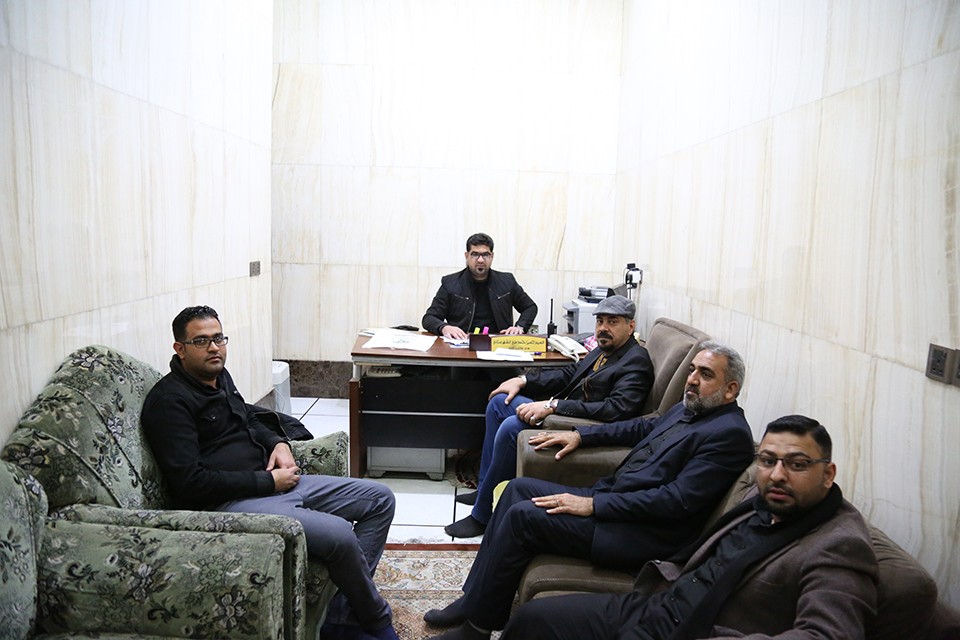 وفد مركز تراث كربلاء يزور عددًا من المؤسسات الإعلامية