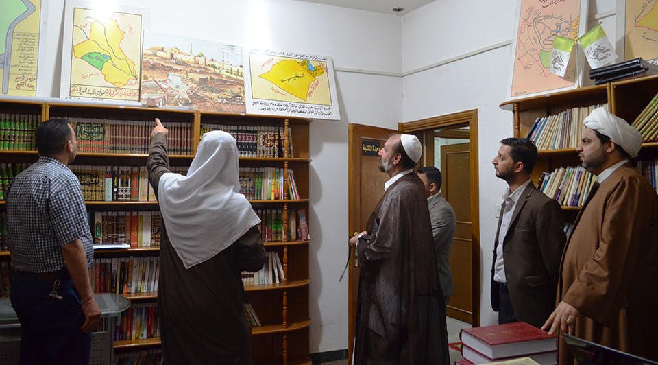 مدير مركز تراث كربلاء يستقبل مدير مؤسسة الإمام الجواد –عليه السلام- ومؤلِّف فهرس المخطوطات العربية والفارسية في المكتبات الإيرانية