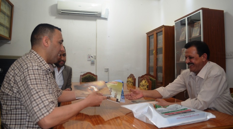 مركز تراث كربلاء يستمر في استقبال الكتاب والباحثين
