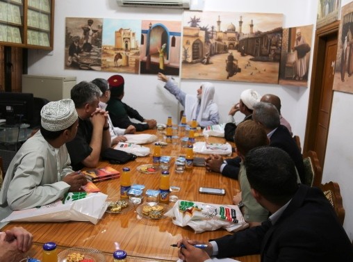 مركز تراث كربلاء يستقبل وفود  مهرجان ربيع الشهادة الثقافي العالمي