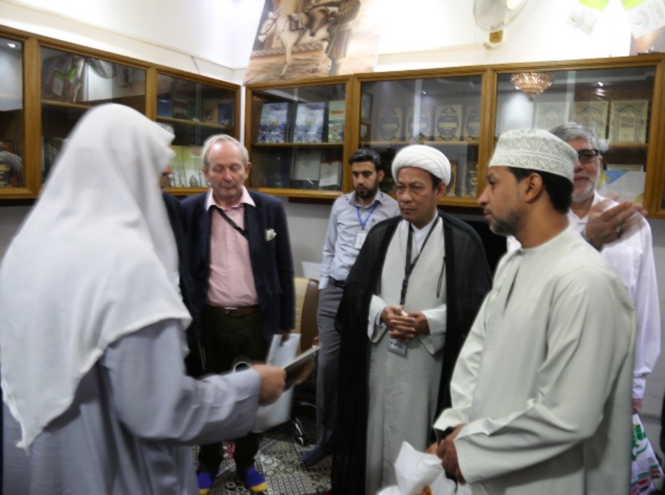 مركز تراث كربلاء يستقبل وفود  مهرجان ربيع الشهادة الثقافي العالمي