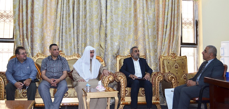 وفدٌ من مركز تراث كربلاء في ضيافة كلية العلوم الإسلامية