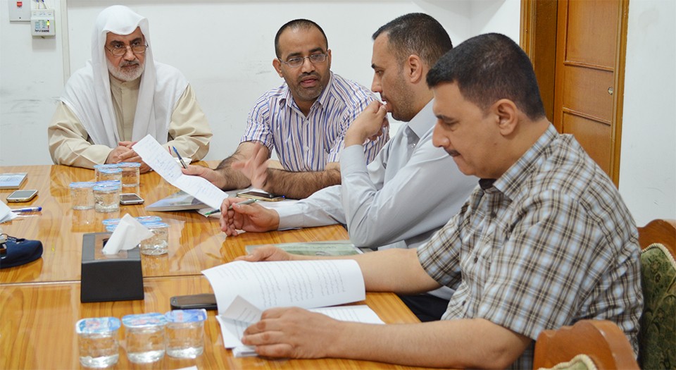 الهيأة التحريرية لمجلة تراث كربلاء الفصلية المحكّمة تعقد اجتماعها الدوري