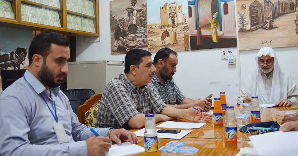 الهيأة التحريرية لمجلة تراث كربلاء الفصليّة المحكّمة تناقش أبحاث السنة الخامسة