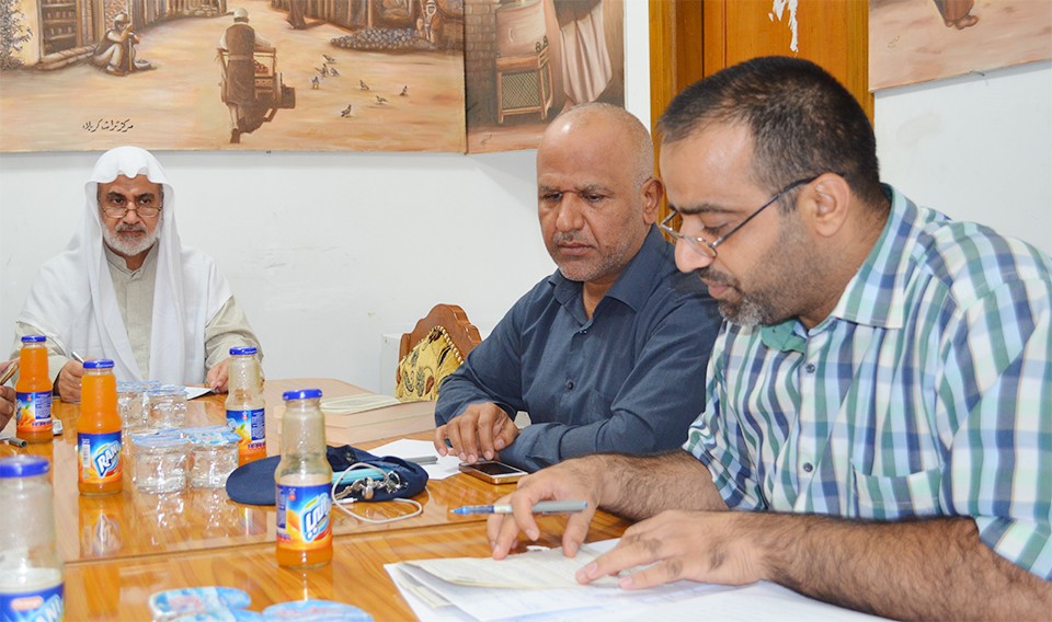 الهيأة التحريرية لمجلة تراث كربلاء الفصليّة المحكّمة تناقش أبحاث السنة الخامسة