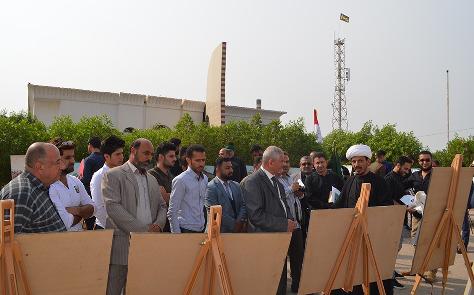مركز تراث كربلاء يشارك في مهرجان الرسول الاعظم الثقافي السنوي في جامعة البصرة