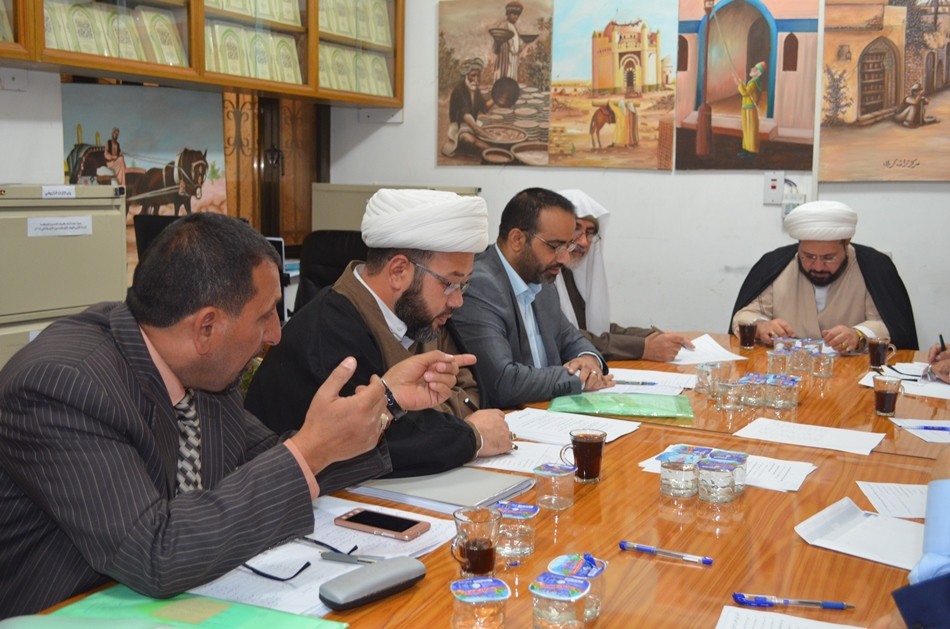 هيأتا مجلة تراث كربلاء الفصلية المحكّمة تعقدان اجتماعهما الدوري