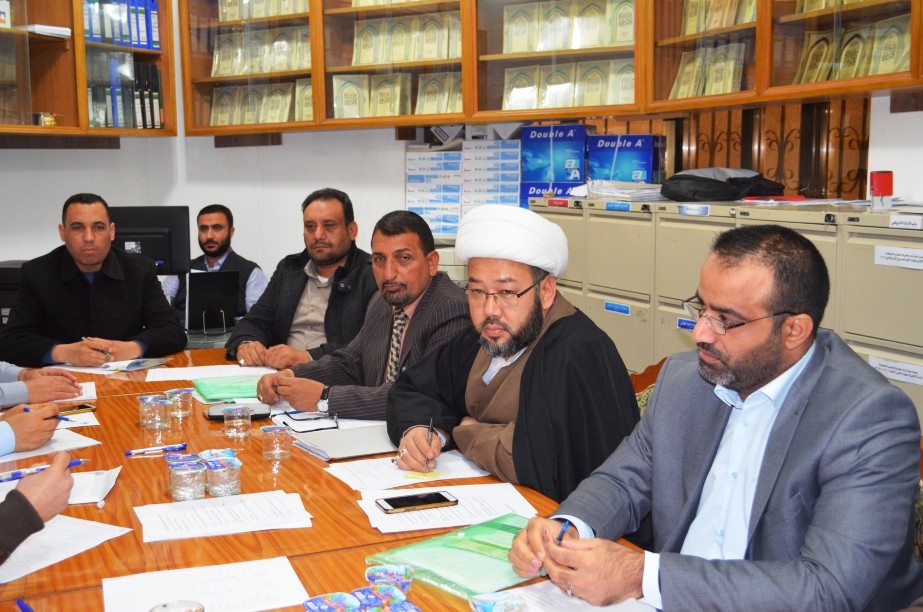 هيأتا مجلة تراث كربلاء الفصلية المحكّمة تعقدان اجتماعهما الدوري