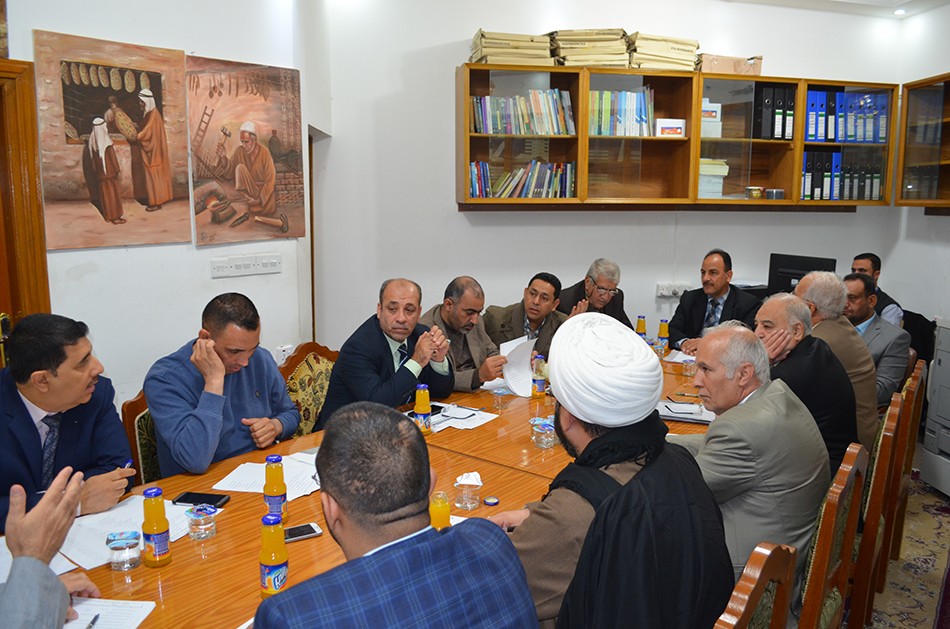 هيأتا مجلة تراث كربلاء الفصلية المحكّمة تعقدان اجتماعهما الدوري