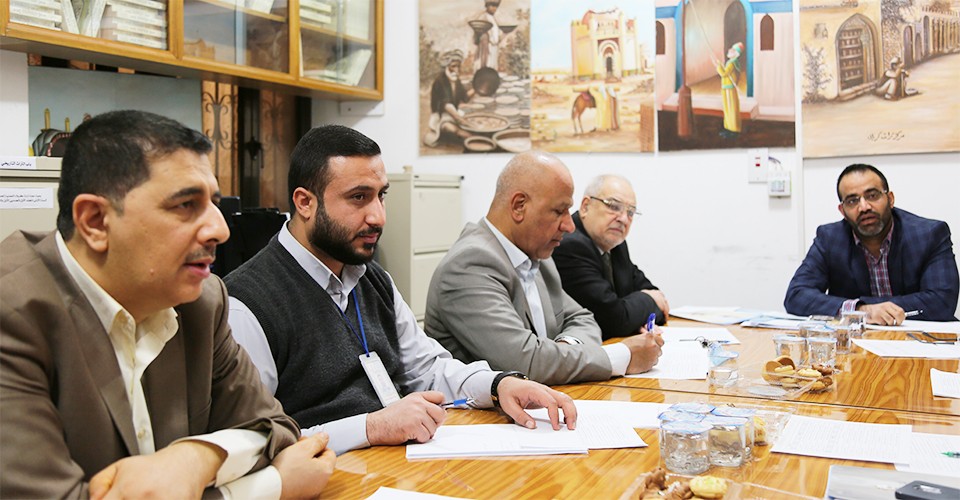 الهيأتان الإستشارية و التحريرية لمجلة تراث كربلاء الفصلّية المحكّمة تعقدان اجتماعها الدوري