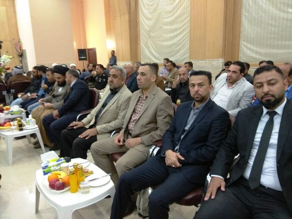 وفد مركز تراث كربلاء يحضر الاحتفالية التي أقامتها القنصلية الإيرانية في كربلاء