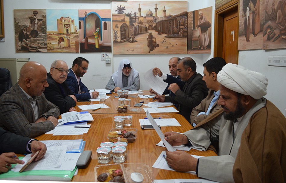 هيأتا مجلة تراث كربلاء تعقدان اجتماعهما الدوري