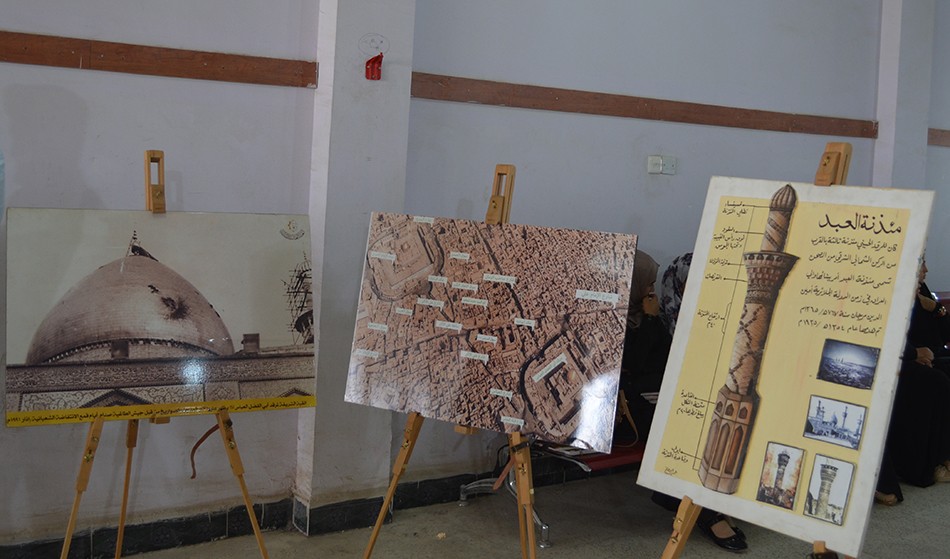 مركز تراث كربلاء يقيم معرضاً تراثياً في جامعة ذي قار