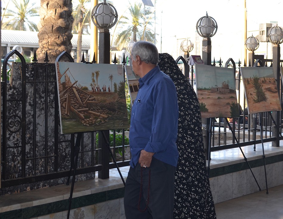 التراثُ الكربلائيُّ يطرِّزُ  أجنحةَ معرضَ (تراثُنا هويّتُنا) السنويّ الأوّل
