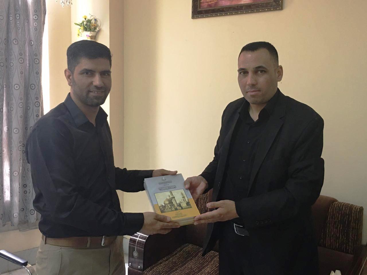 وفد مركز تراث كربلاء يزور كلية العلوم الإسلامية جامعة كربلاء
