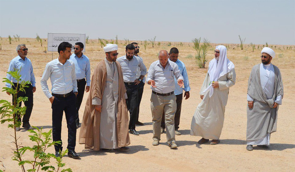 منتسبو قسم شؤون المعارف الإسلامية والإنسانية يزورون عدداً من مشاريع العتبة العباسيّة المقدّسة ويطّلعون على آليّة الأعمال فيها