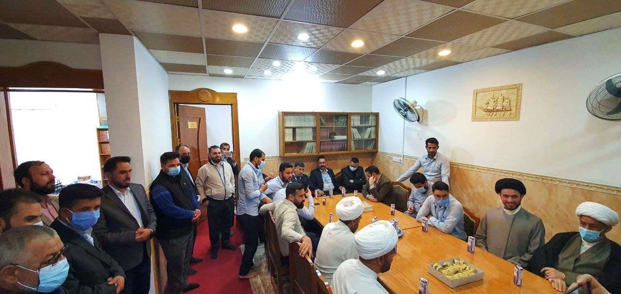 مُنتسِبو مركزِ تُراثِ كربَلاء يُقيمونَ احتفالَهم السَّنويّ بِمناسبةِ النِّصفِ من شَعبان