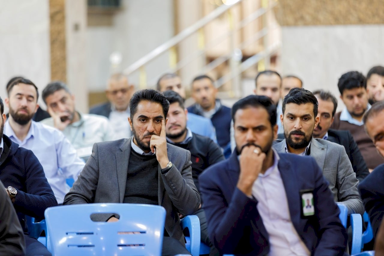 في اجتماعٍ ضمَّ مُنتسبي قسم المعارِف.. الشّيخُ الهلاليّ: أبوابُ رئاسةِ القسمِ مفتوحةٌ للجميع دونَ استثناءٍ