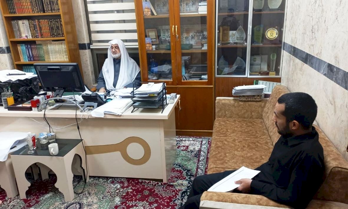مدير المركز يتابع مع وحدة التحقيق تقدّم نسب انجاز الأعمال التحقيقيّة