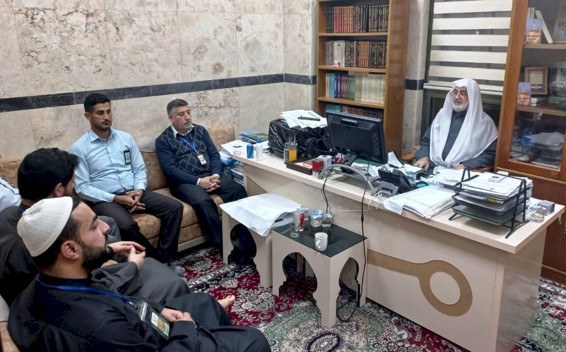 مدير المركز يتابع مع وحدة التحقيق تقدّم نسب انجاز الأعمال التحقيقيّة
