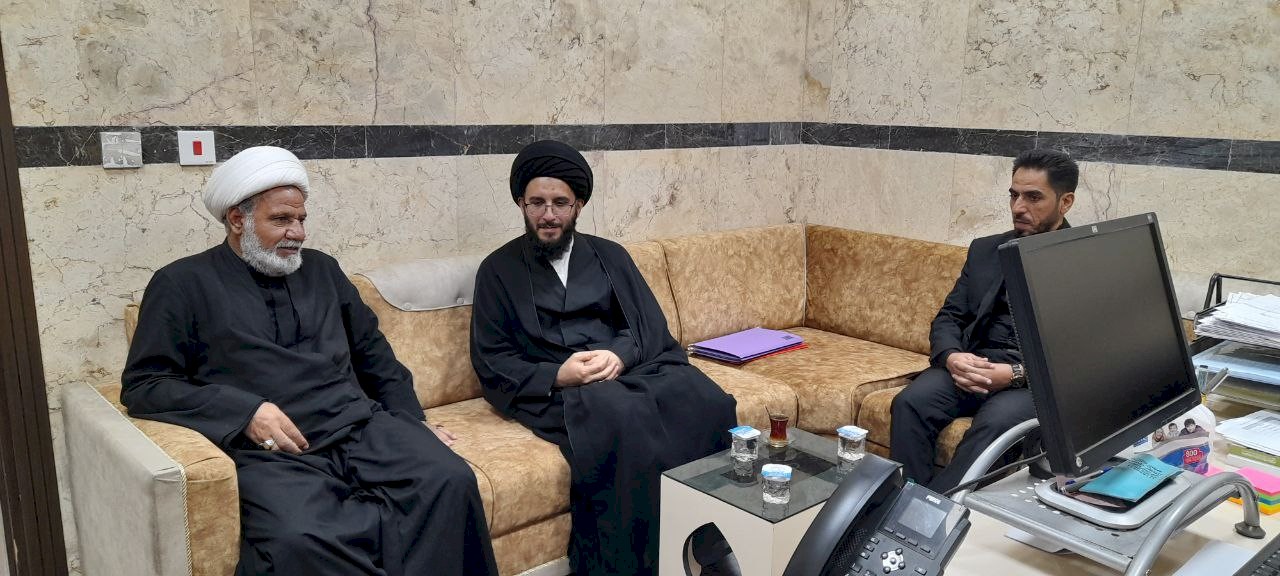 مركز تراث كربلاء يستقبل السيّد المحقّق محمّد رضا الشفتي