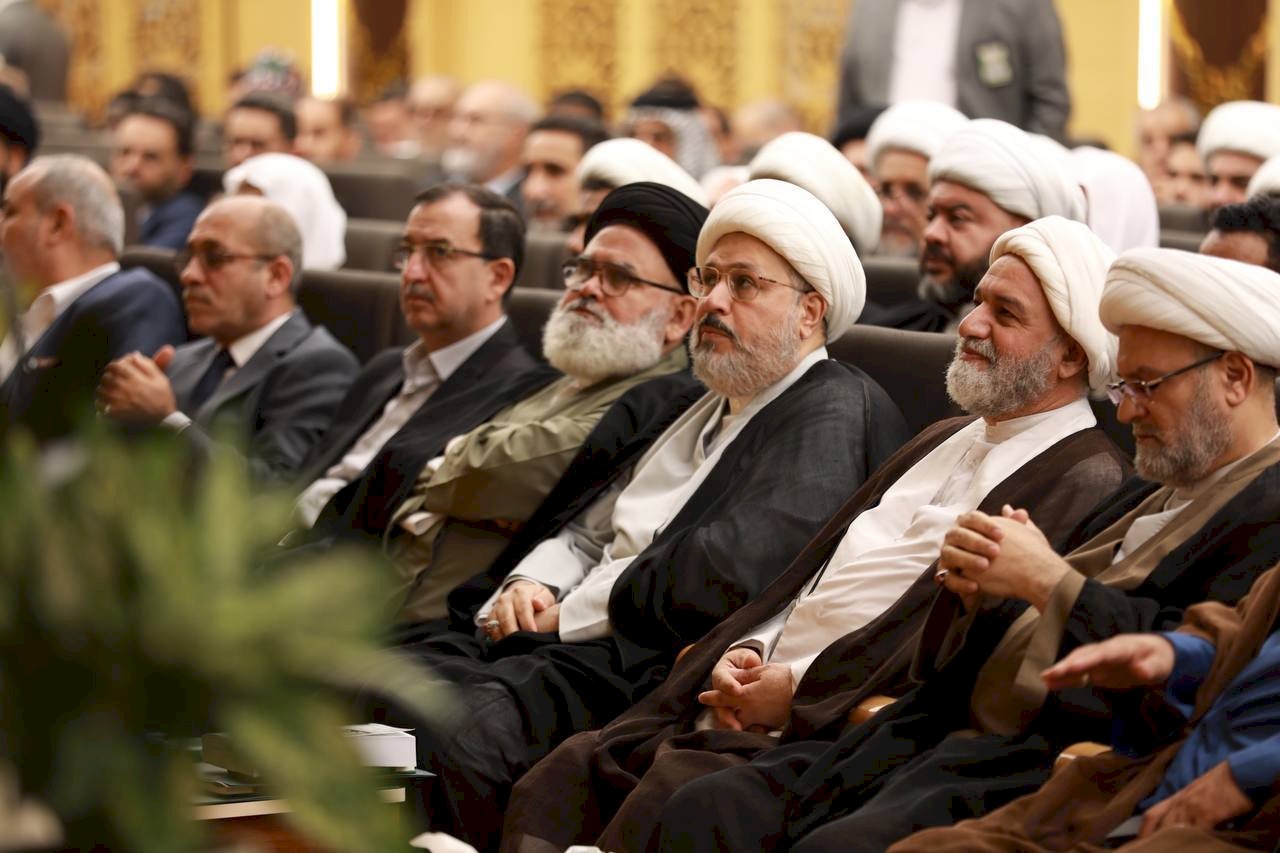 قسمُ المعارفِ يعقدُ مؤتمرًا عن الامام الكاظم (عليه السّلام)