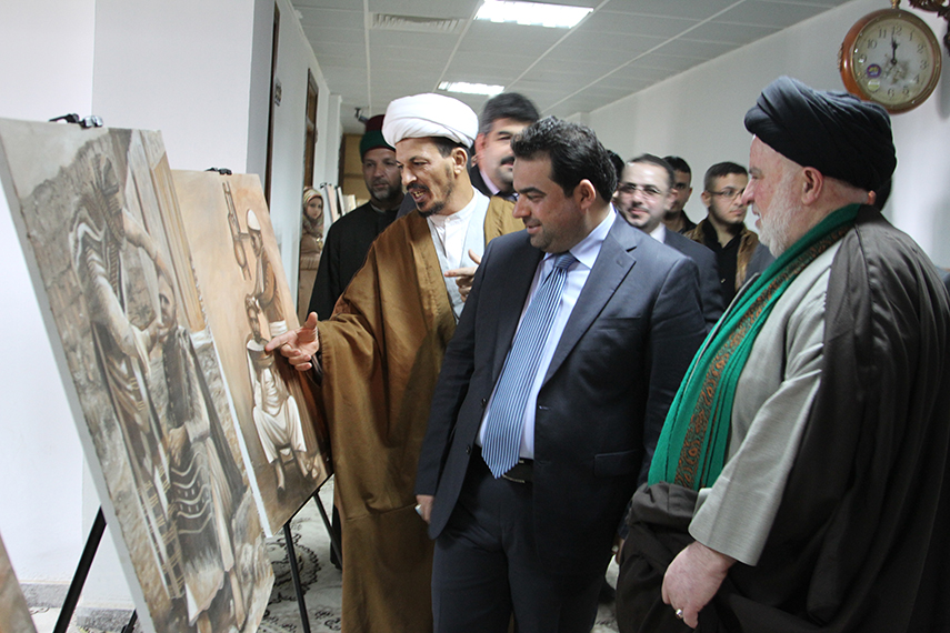 مركز تراث كربلاء يشارك في مهرجان الكفيل السنوي الثامن