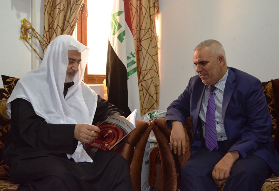 مدير مركز تراث كربلاء يستقبل رئيس تحرير مجلة ذاكرة الديوان