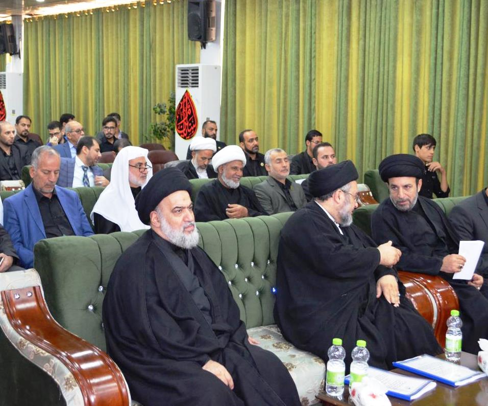 وفد مركز تراث كربلاء يحضر حفل اختتام فعاليات المؤتمر العلمي الدولي لفكر الإمام الحسن المجتبى -عليه السلام-