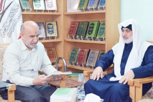 مديرُ مركزِ تُراثِ كربَلاء يزورُ مُجمَّعَ الإمامِ الحُسينِ-عليه السلام- العِلميِّ ويطَّلعُ على آخرِ نَشاطاتِه