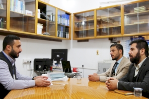 مركزُ تراثِ كربلاء يستقبلُ وفدَ مؤسّسة علومِ نهج البلاغة