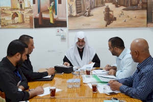 إجتماع لتحريرية مجلة تراث كربلاء الفصلية المحكّمة
