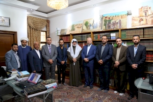وفد من جمهورية ايران الإسلامية يزور مركز تراث كربلاء