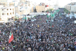 الحشود المليونية في كربلاء تجدد البيعة لابي الاحرار عليه السلام